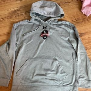 QMJHL combines underarmour hoodie not for purchase in stores.